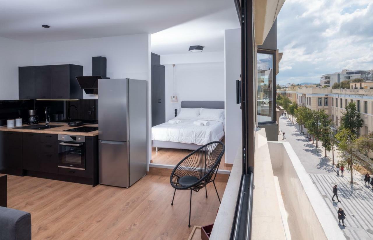 Elegant Urban Apartment 伊拉克利翁 外观 照片
